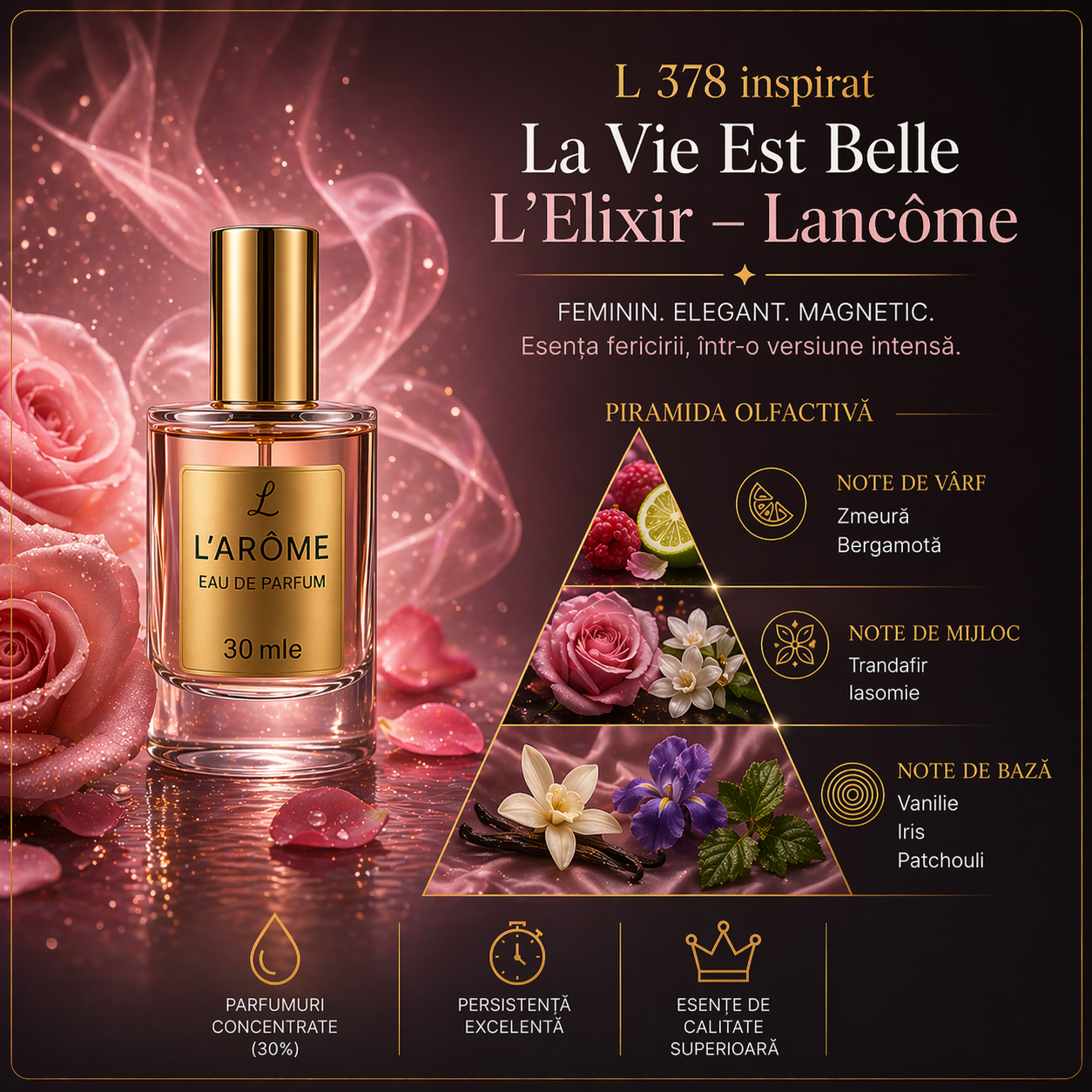 L 378 inspirat La Vie Est Belle L’Elixir – Lancôme