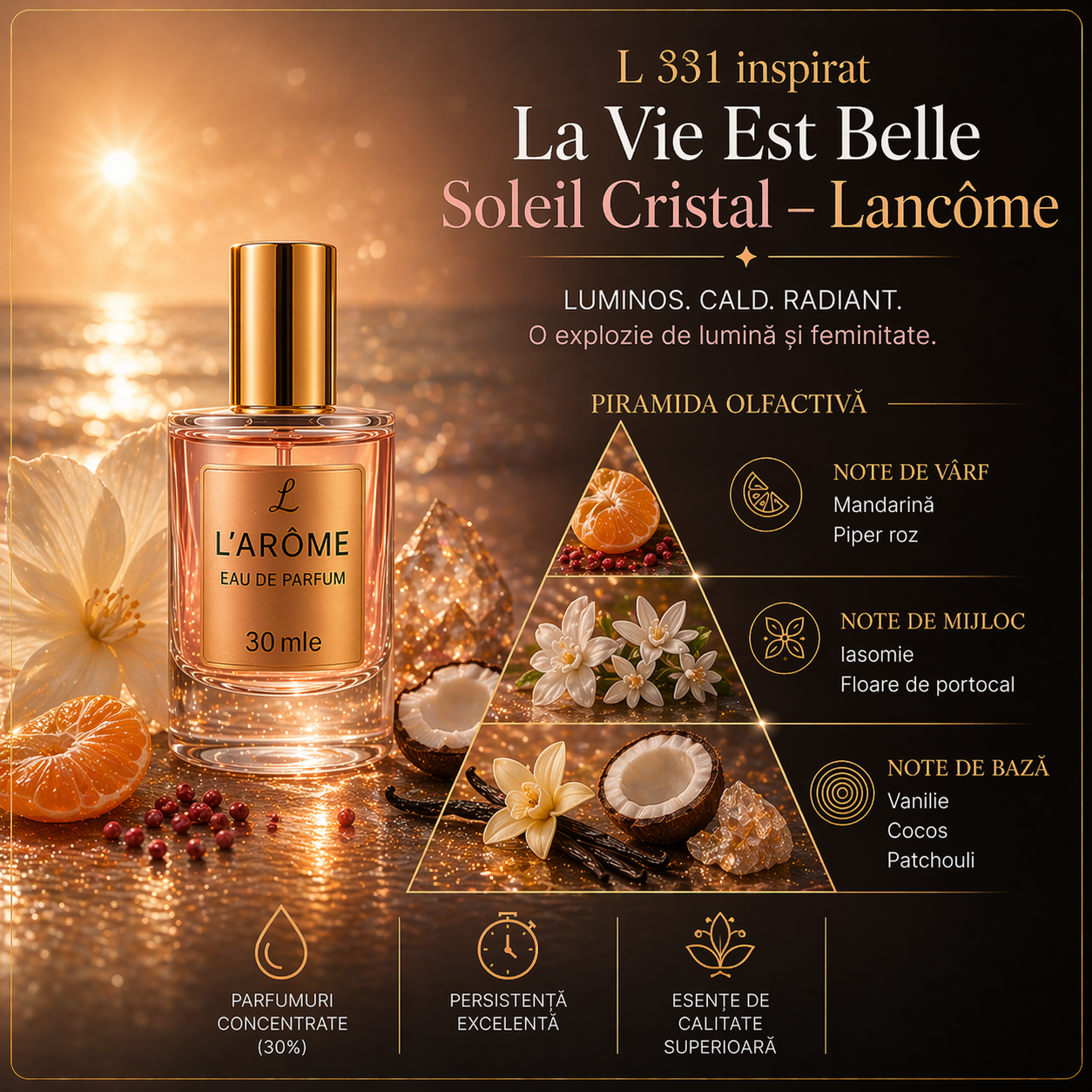 L 331 inspirat La Vie Est Belle Soleil Cristal – Lancôme