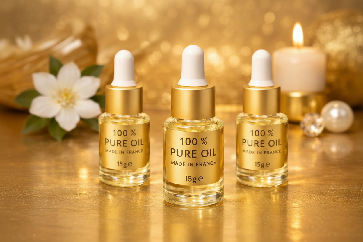 Sticle de parfum pure oil - vedere completă